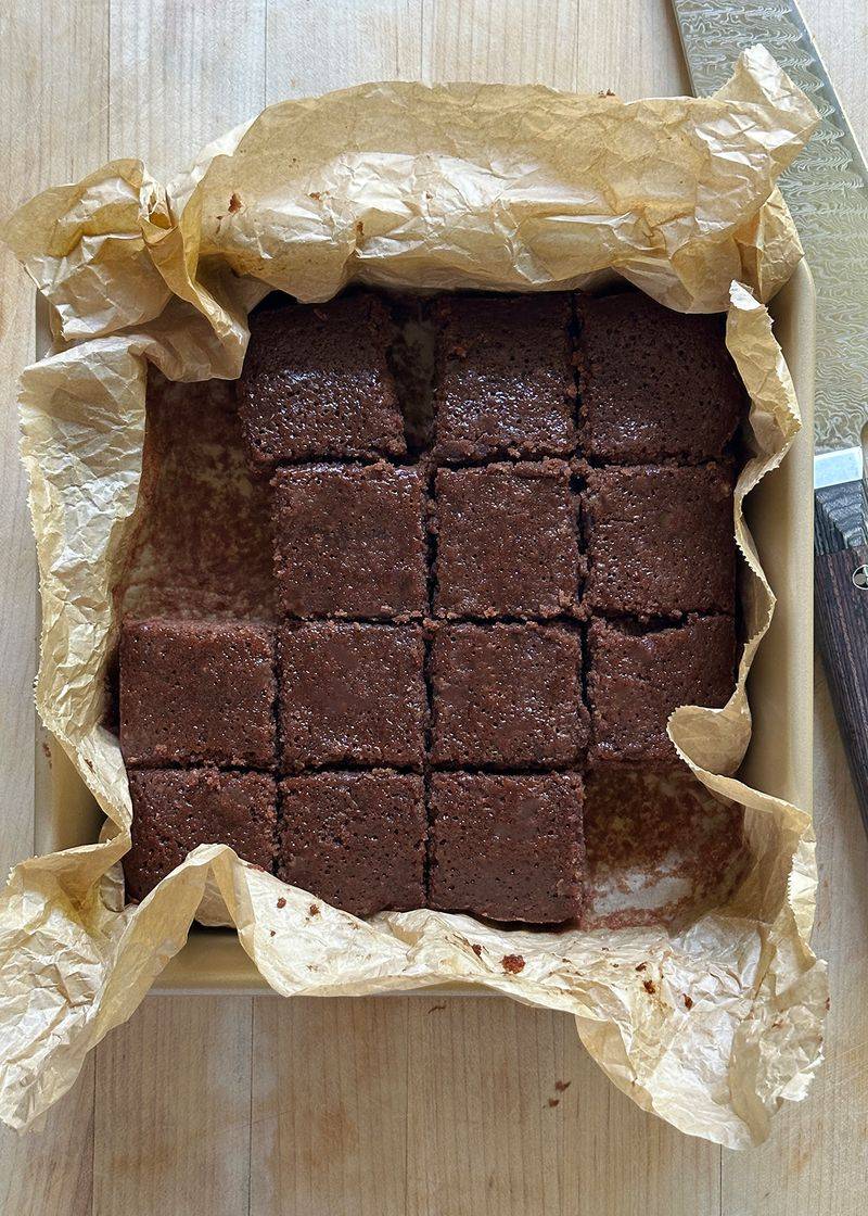 Olive Oil Sea Salt Brownies