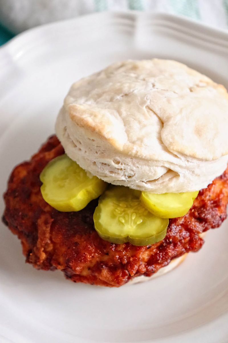 Biscuits with Hot Chicken (Tennessee)