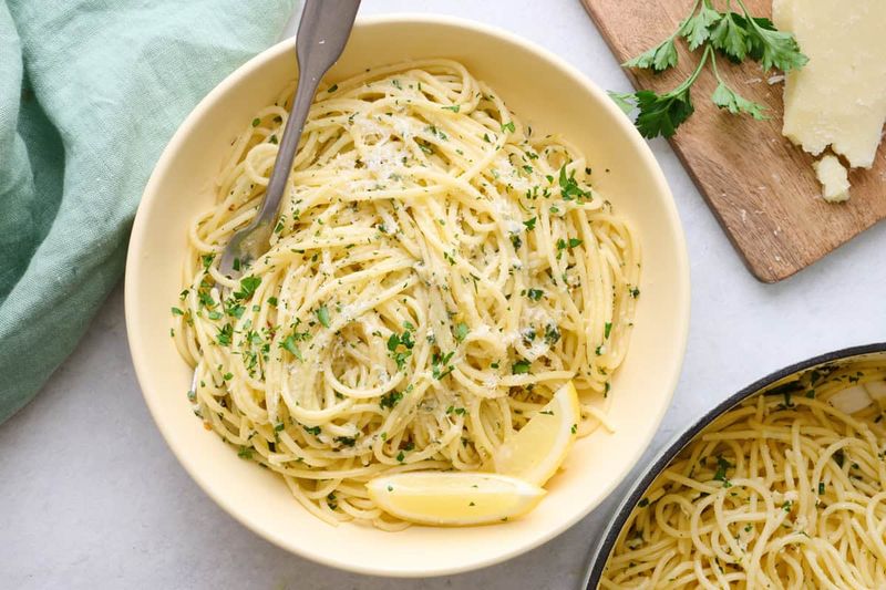 Lemon Garlic Olive Oil