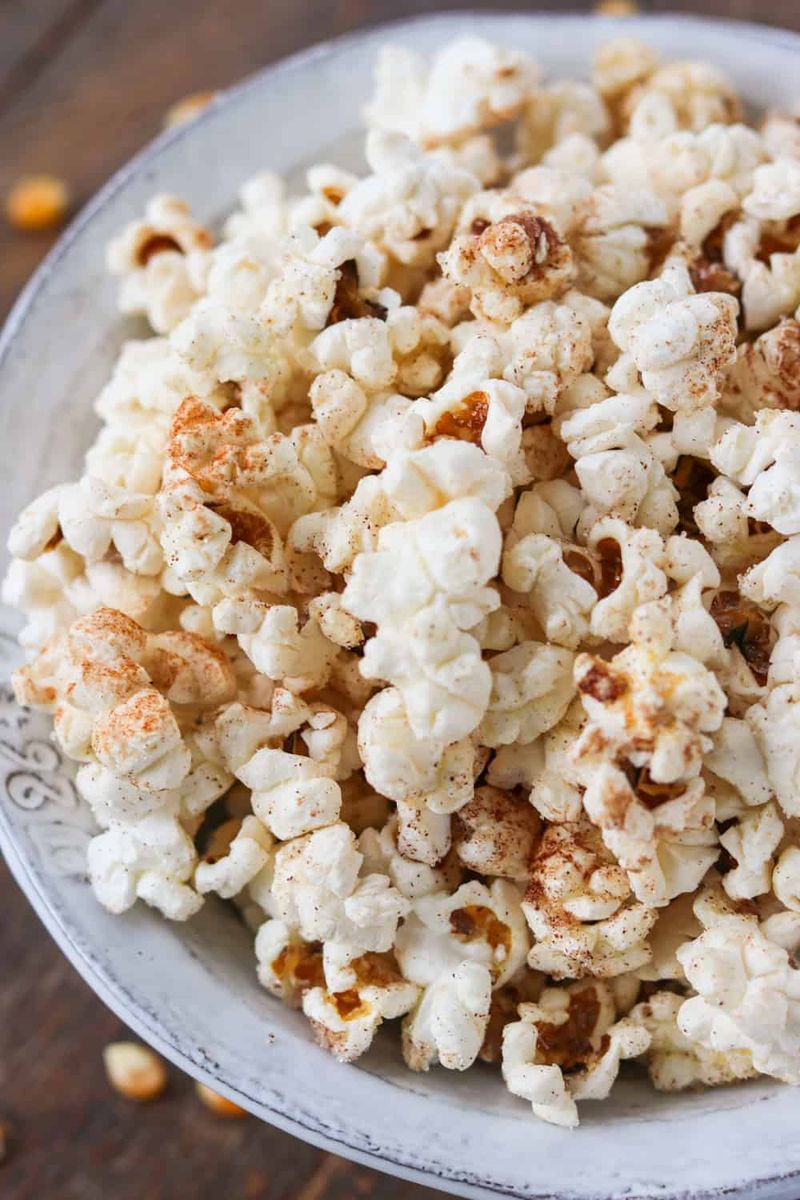Microwave Cinnamon Sugar Popcorn