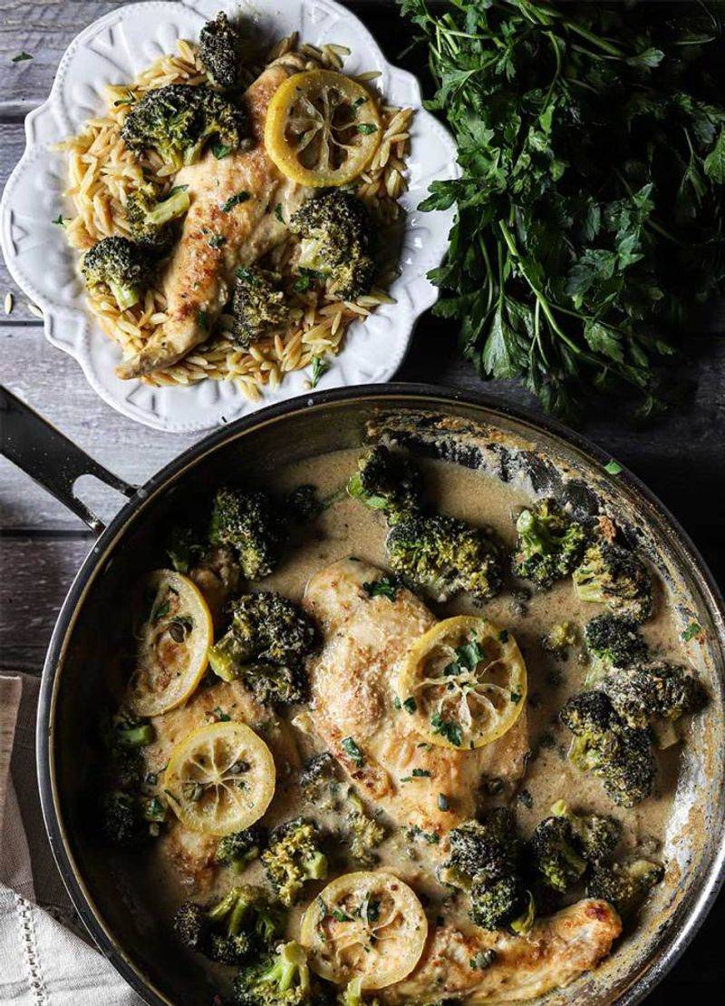 Lemon Chicken And Broccoli