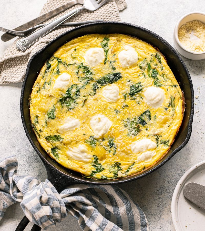 Ricotta And Herb Frittata