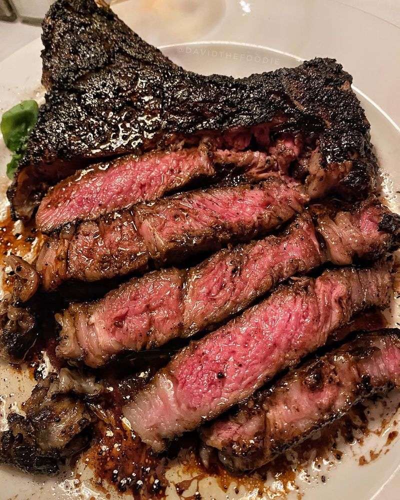 Porcini-Rubbed Bone-In Ribeye