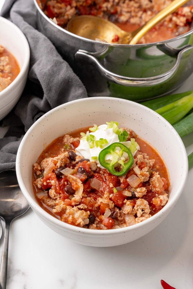 Turkey Chili With Beans