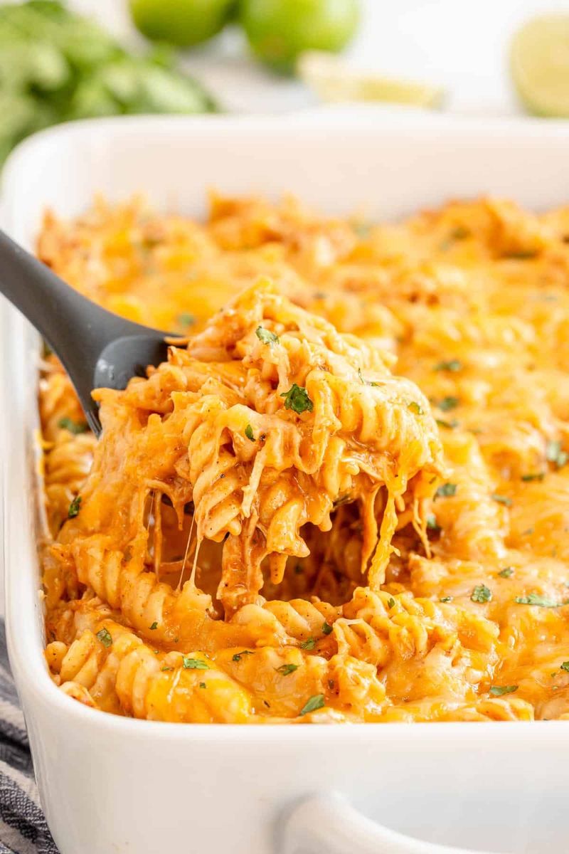 Chicken Enchilada Pasta