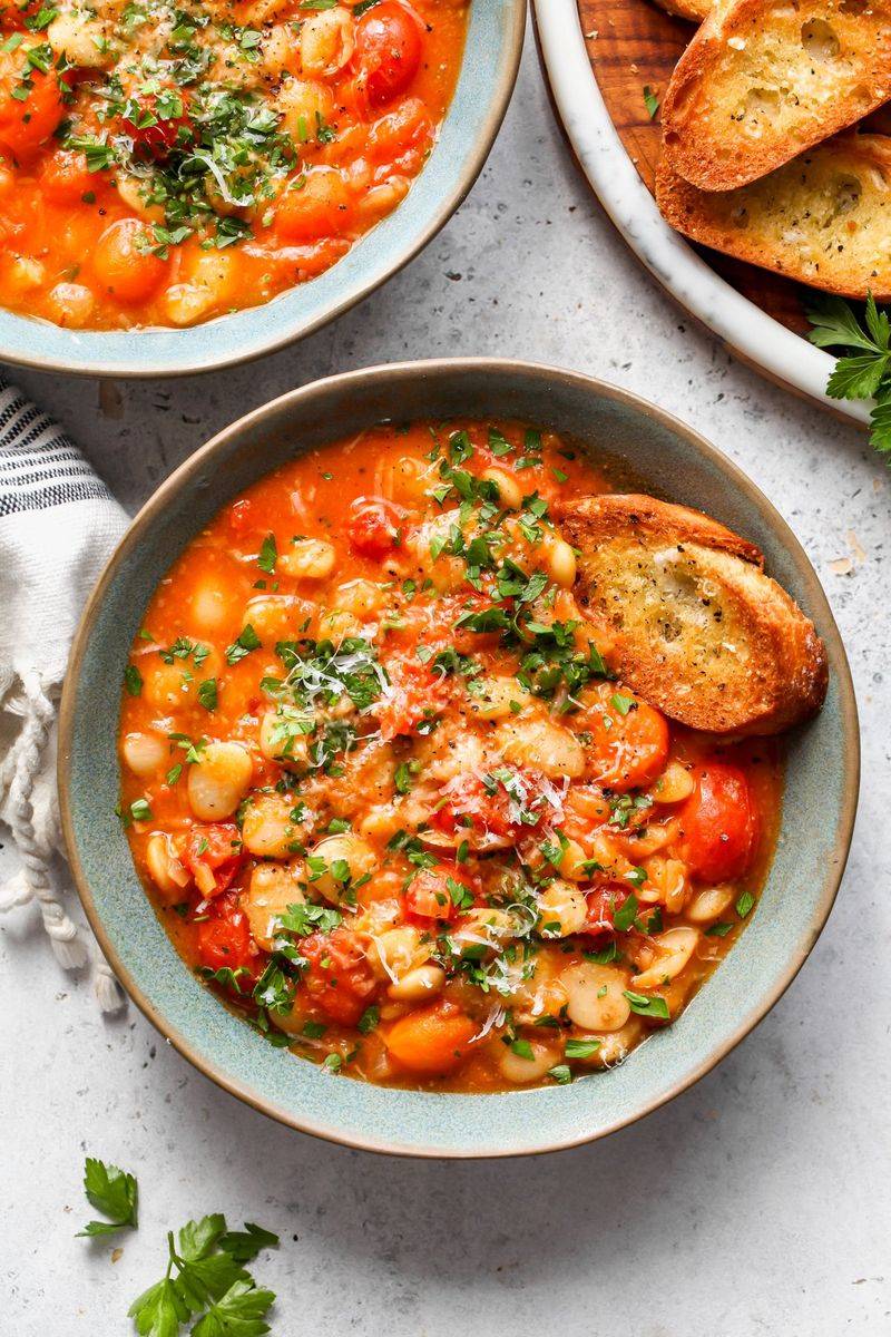 Butter Bean And Tomato Stew