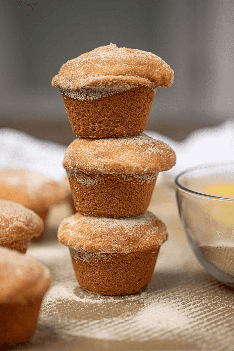 Cinnamon Sugar Donut Muffins
