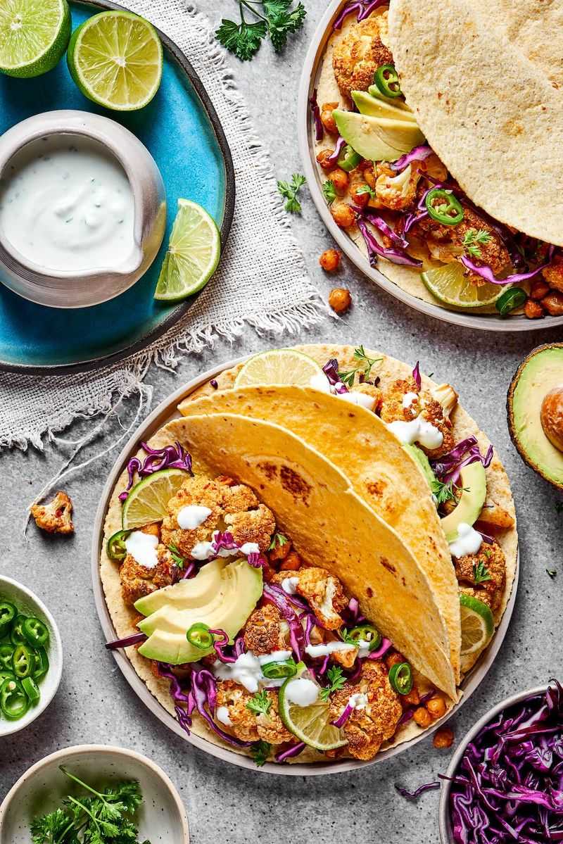 Roasted Cauliflower Tacos