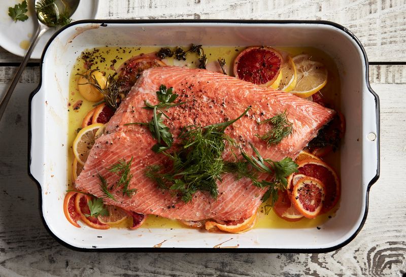 Citrus Herb Roasted Salmon