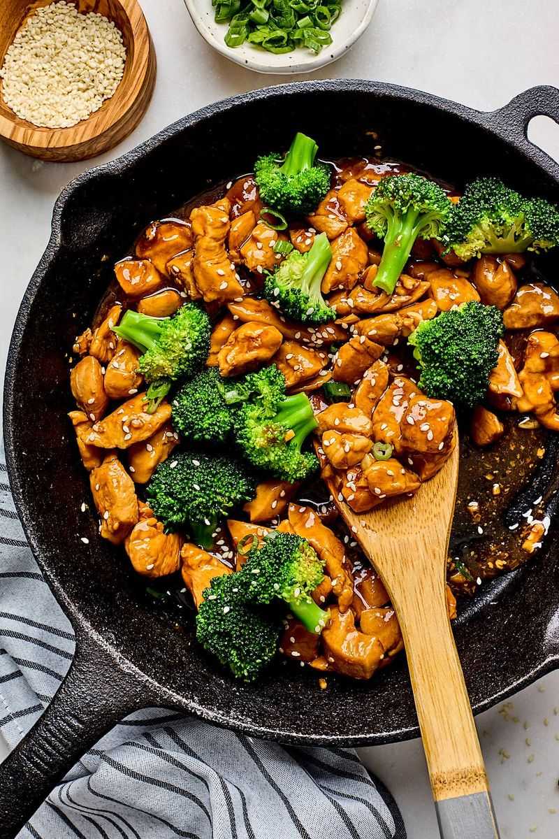 Teriyaki Chicken And Broccoli