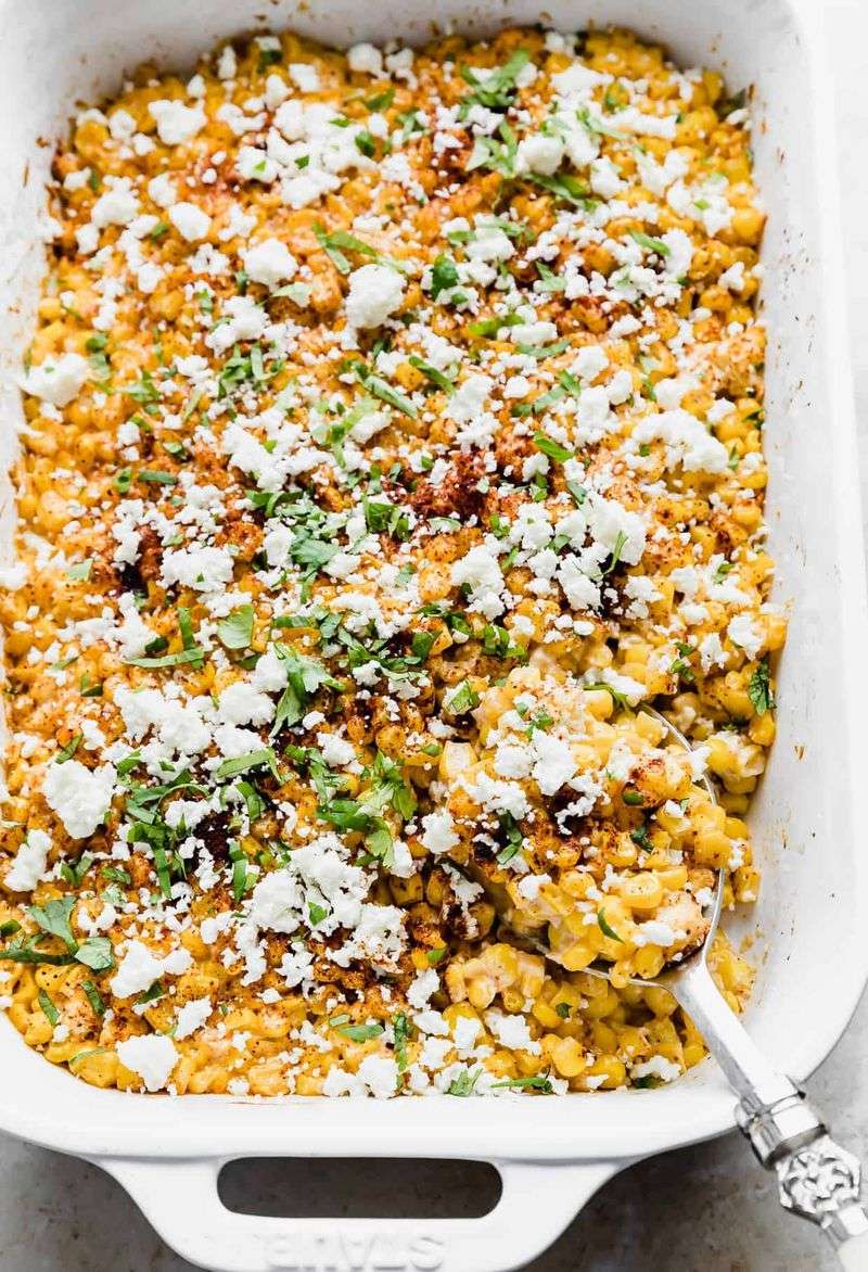Mexican Street Corn Casserole (Elote-Style)
