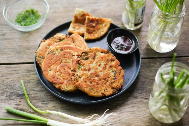 Chinese Scallion Pancakes
