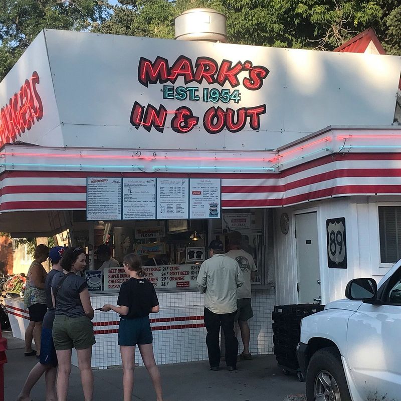 Huckleberry Milkshake — Mark’s In & Out, Livingston, MT