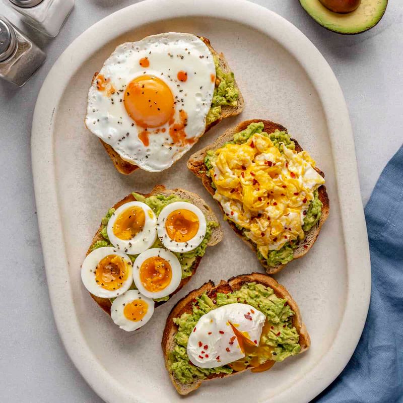 Avocado Toast With Egg