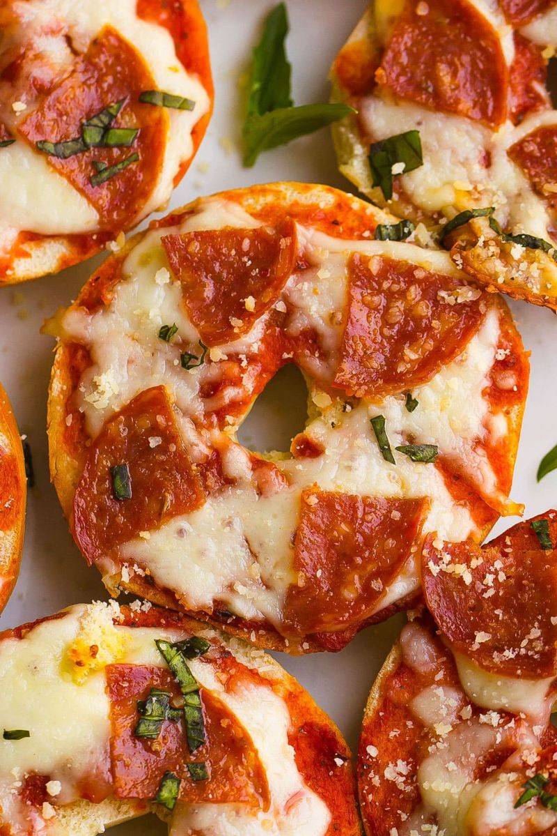 Pizza Bagels