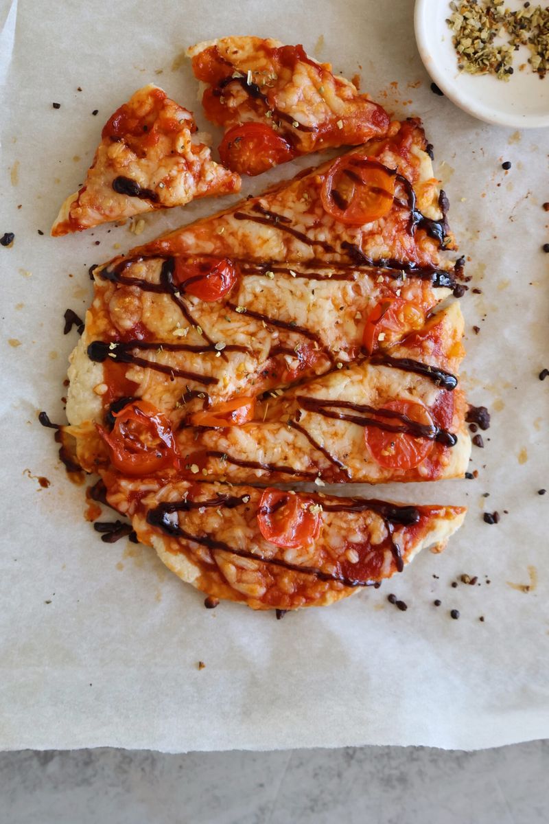 Finish with a tiny pinch of flaky salt