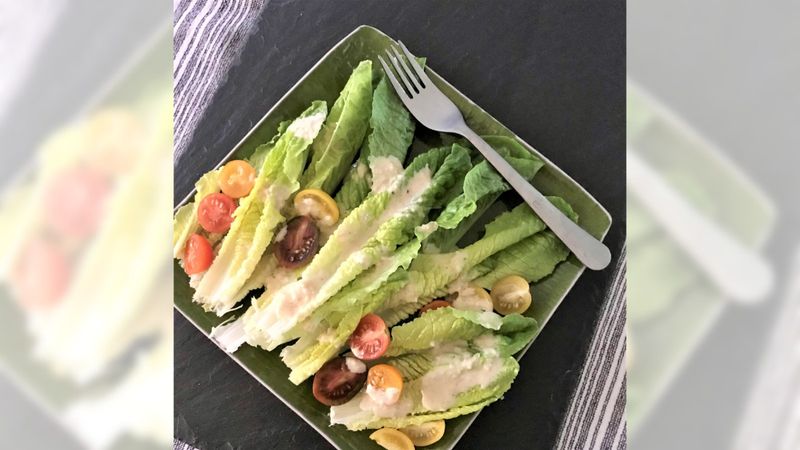 Wilted Caesar Salad