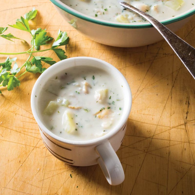 Clam Chowder (from the wrong place)