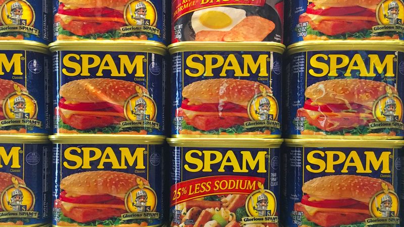 Spam and other canned luncheon meats