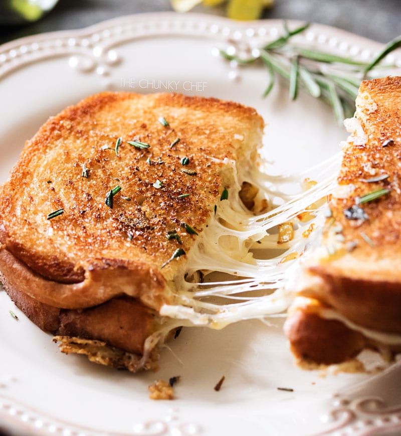 Gourmet grilled cheese
