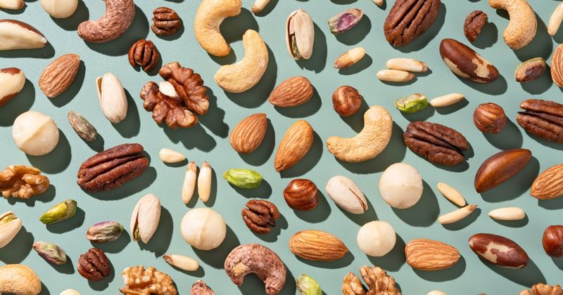 Nuts: Almonds, Pistachios, Cashews