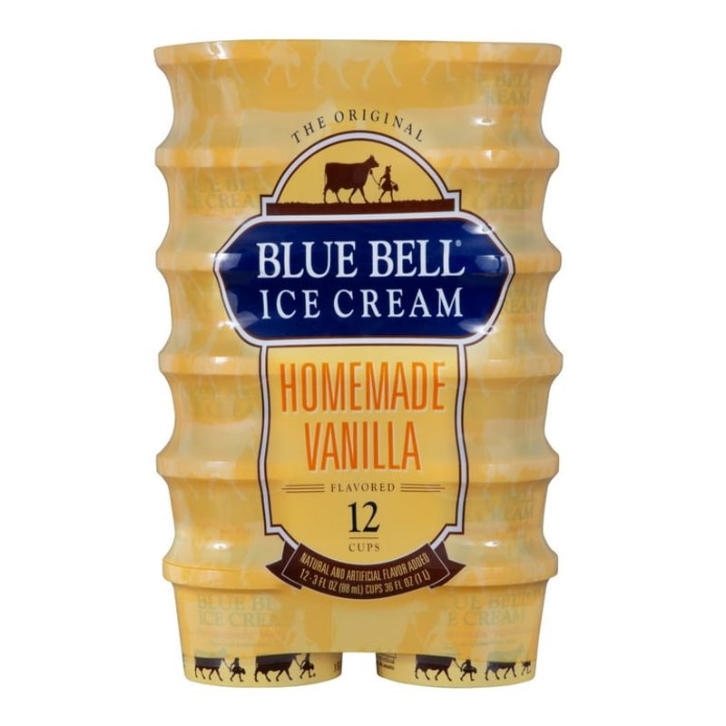Blue Bell Homemade Vanilla - Old Formula Summers