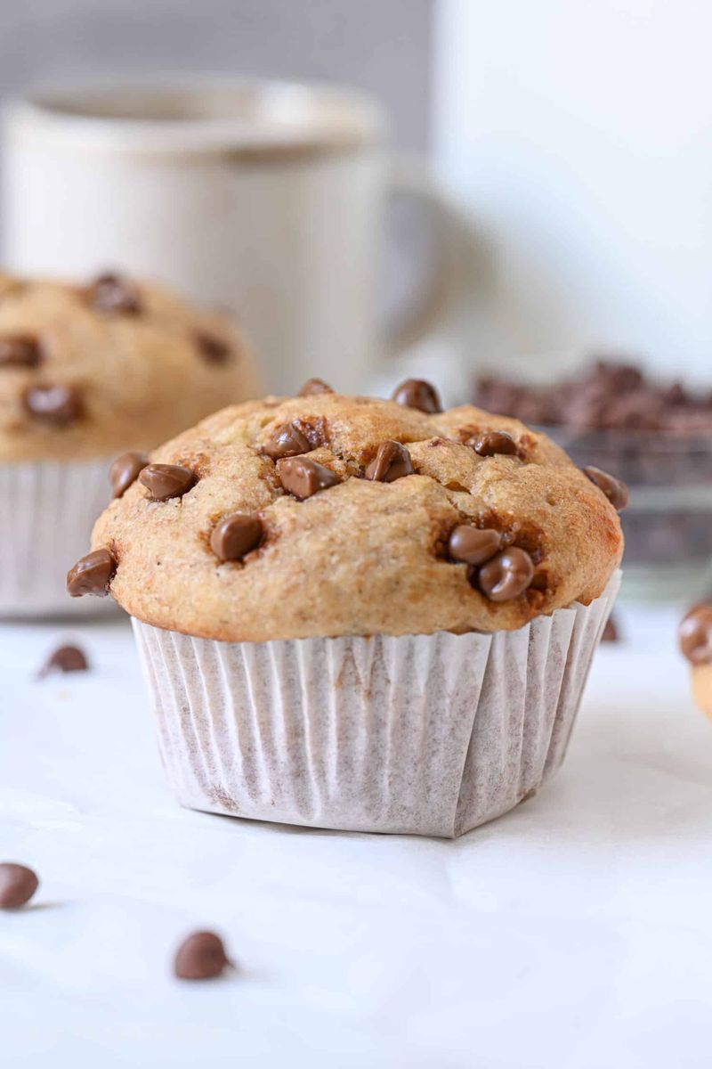 Chocolate Chip Protein Muffins