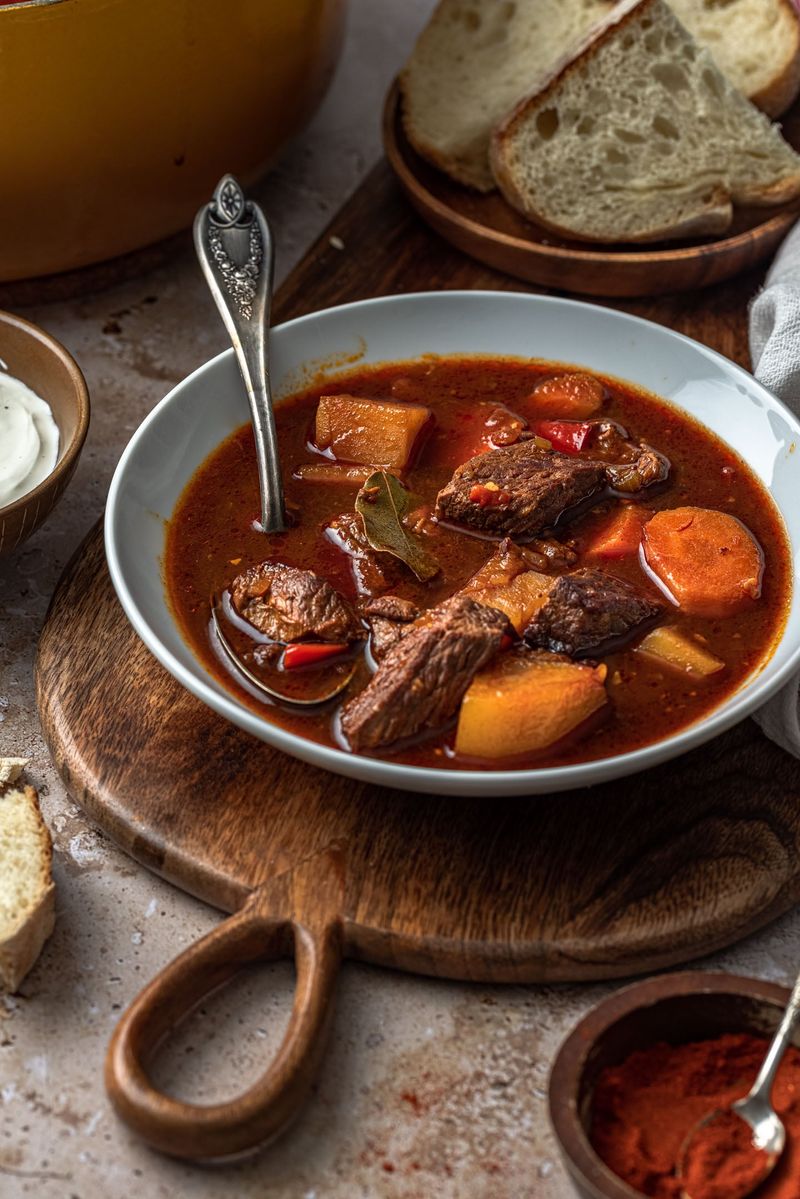 Hungarian-Style Goulash Soup