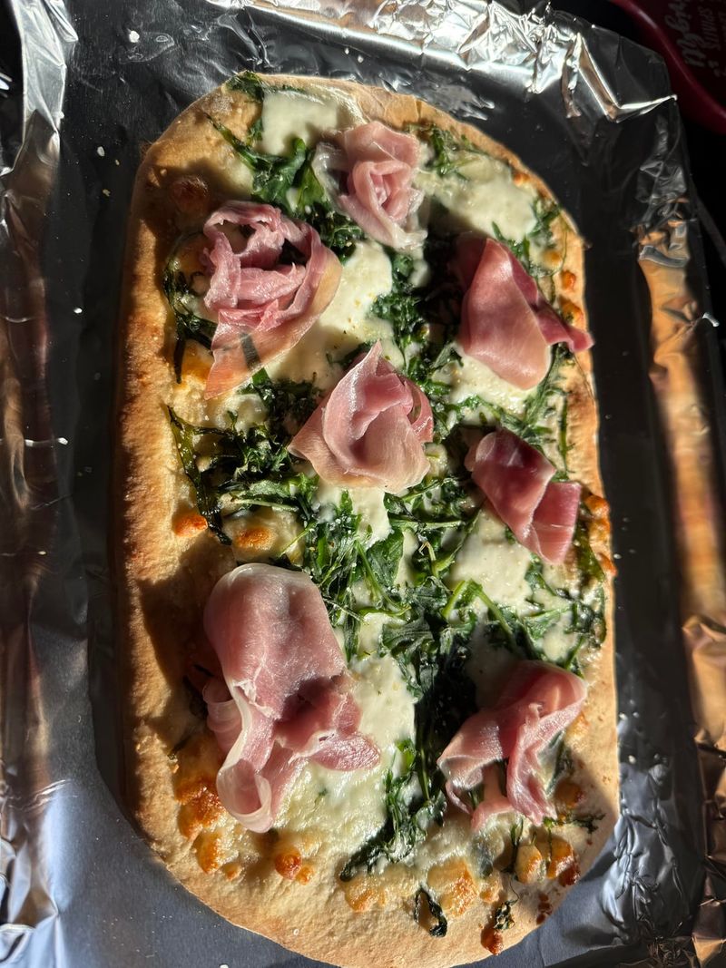 Trader Joe's Burrata, Prosciutto & Arugula