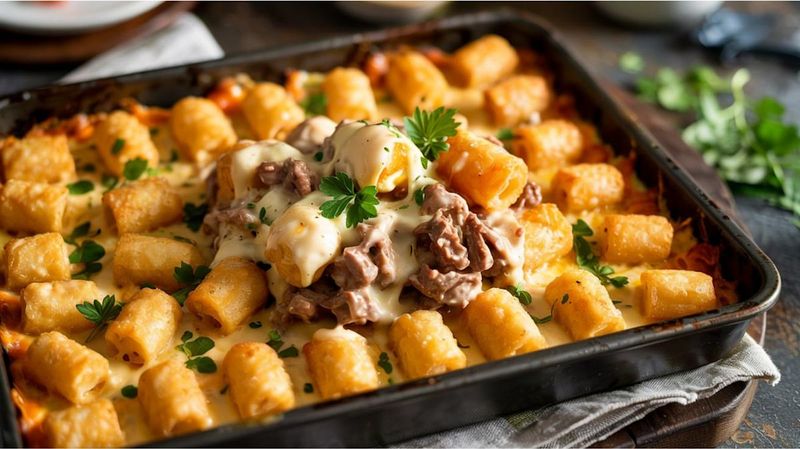 Tater Tot Casserole (Michigan)