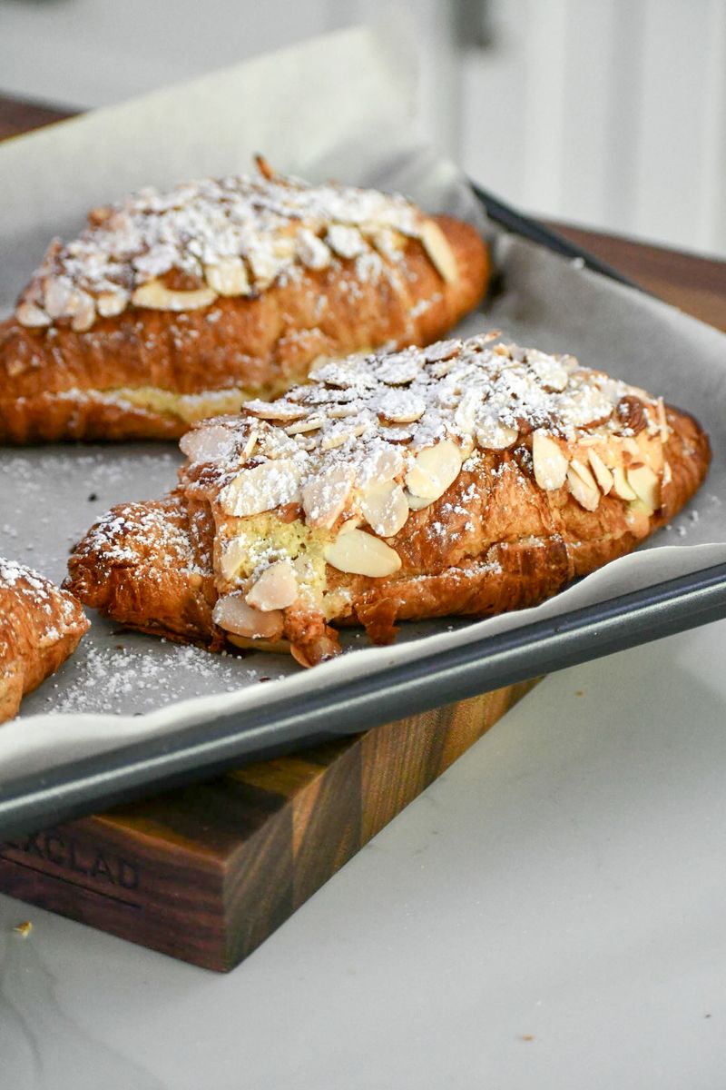 Almond Croissant Bake
