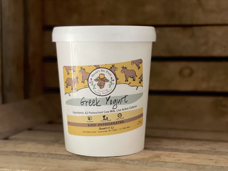 A2 Milk Greek Yogurt, Plain