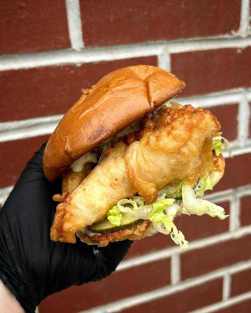 Lake Erie Perch Sandwich