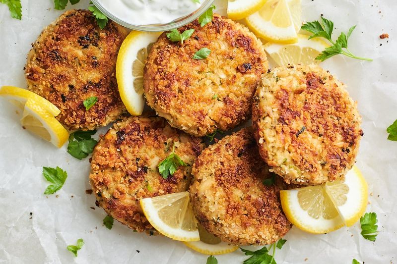 Lemon Herb Tuna Patties