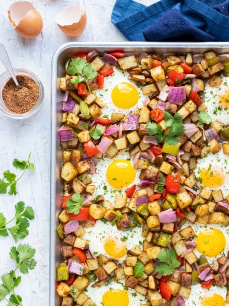 Crispy Sheet Pan Hash