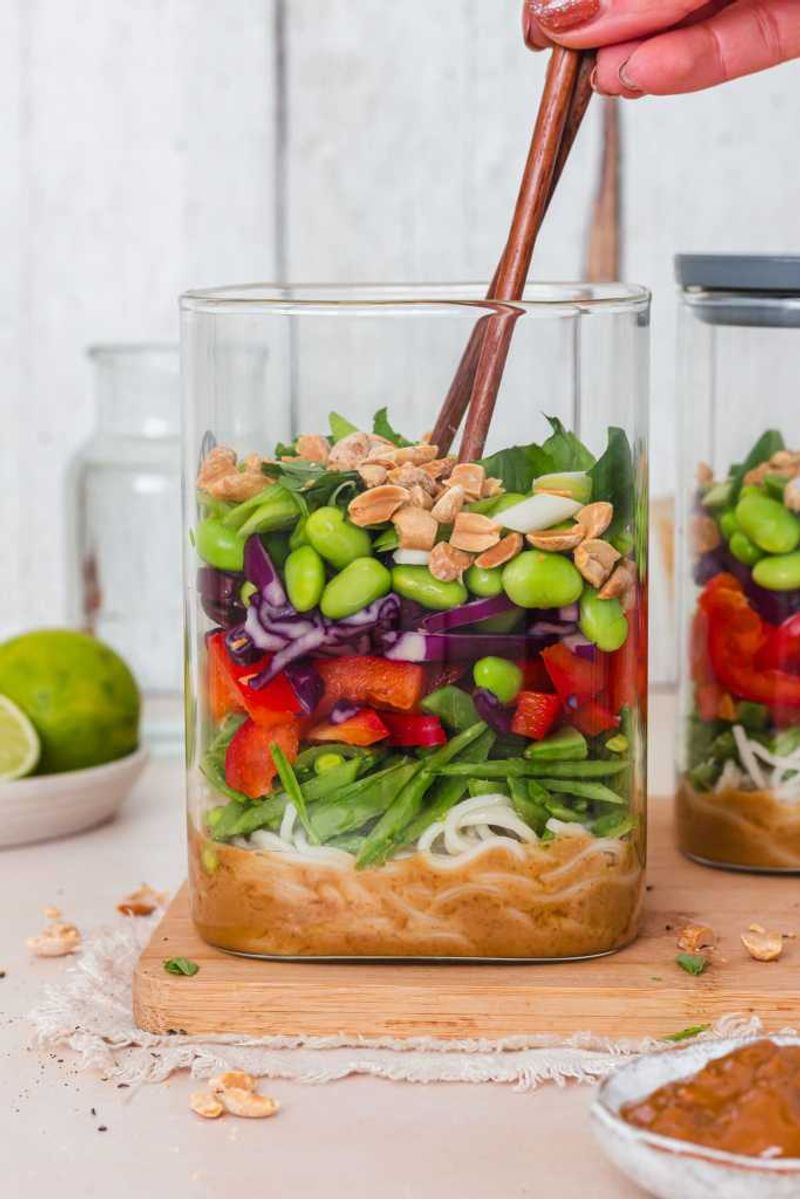 Peanut Noodle Jar