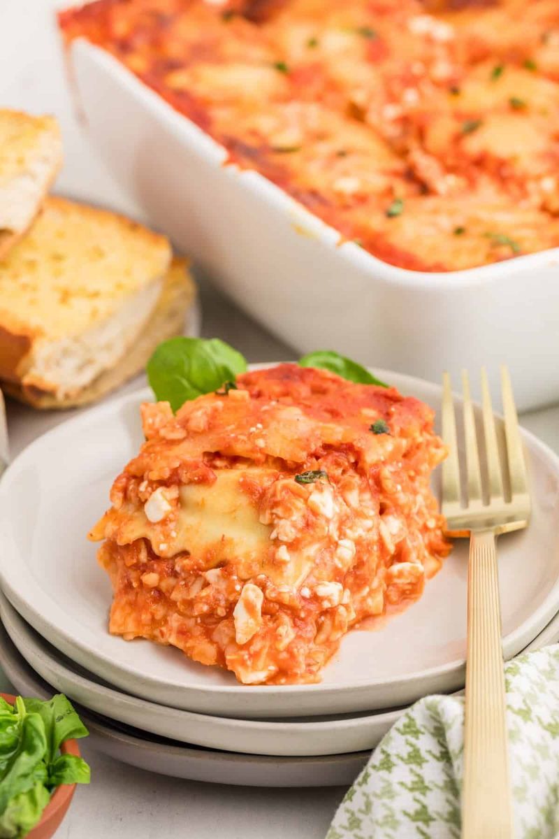 Baked Ravioli Lasagna