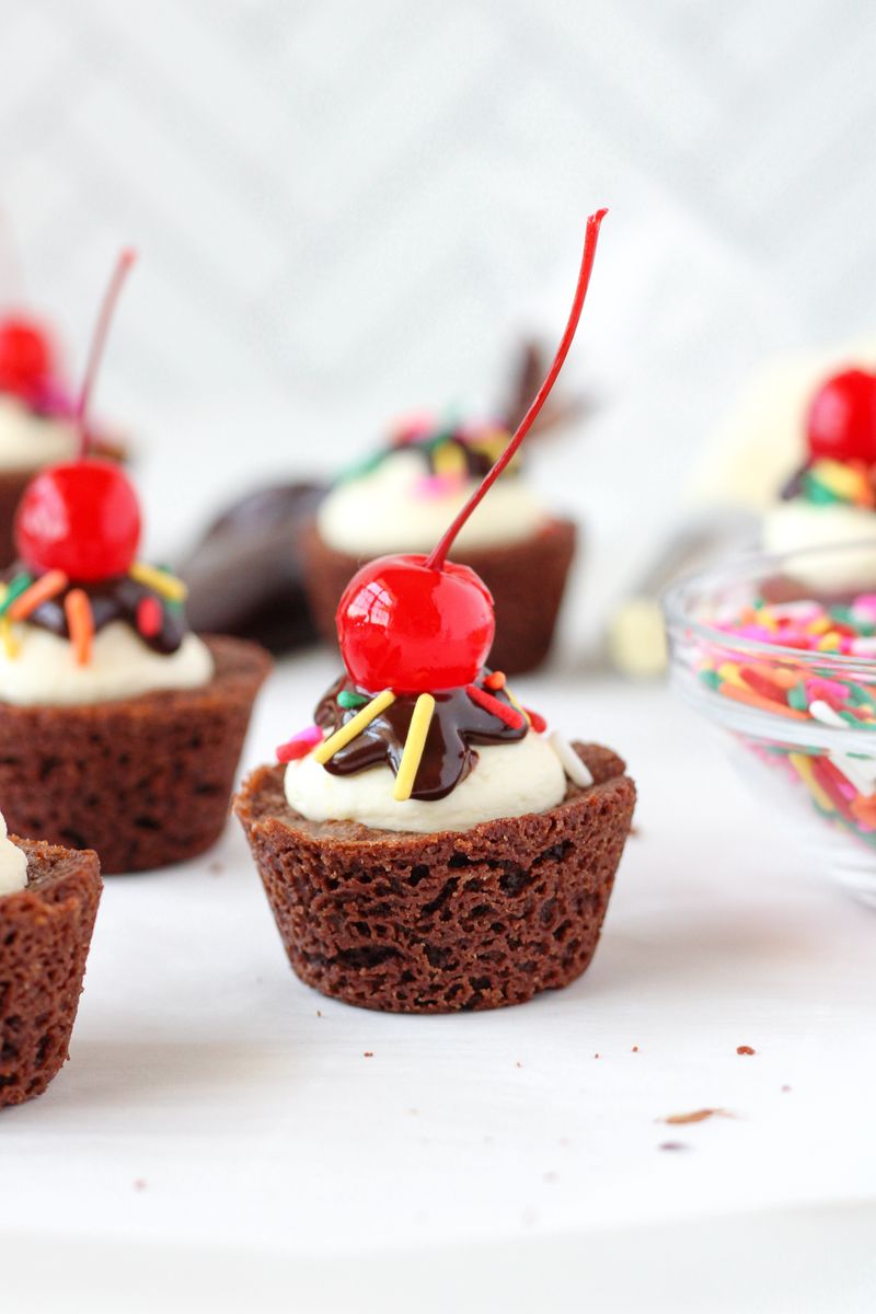 Mini Brownie Cups
