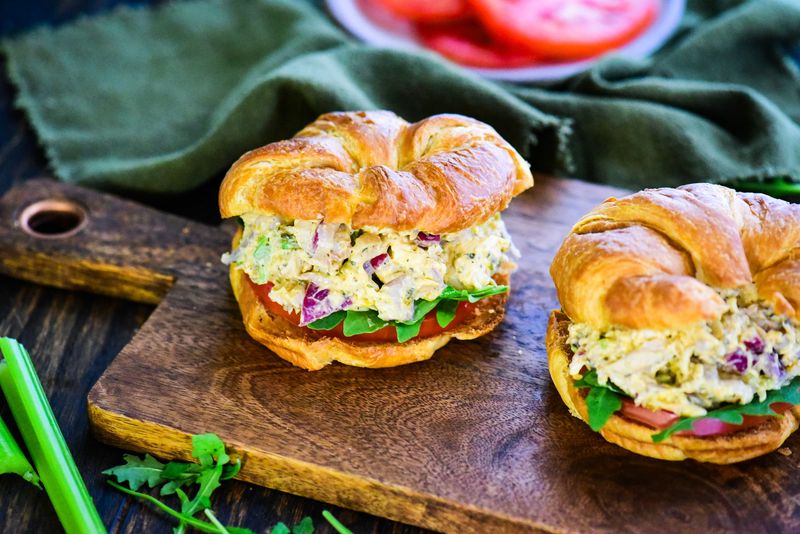 Chicken Salad Croissant Sandwiches