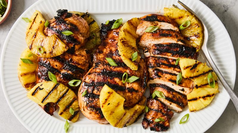BBQ Pineapple Baked Chicken