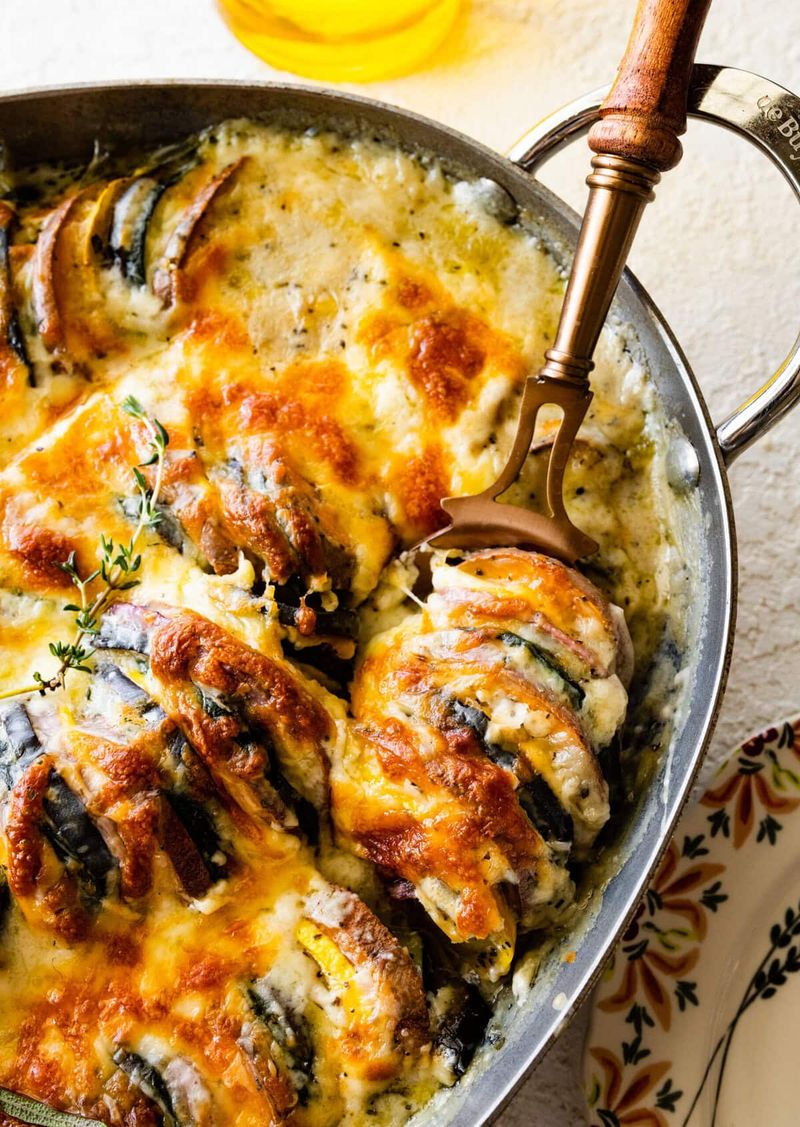 Zucchini And Potato Gratin