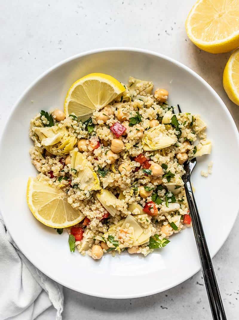 Lemon Herb Quinoa Salad