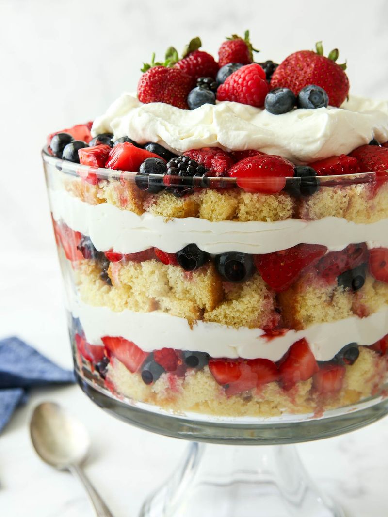 Mixed Berry Trifle