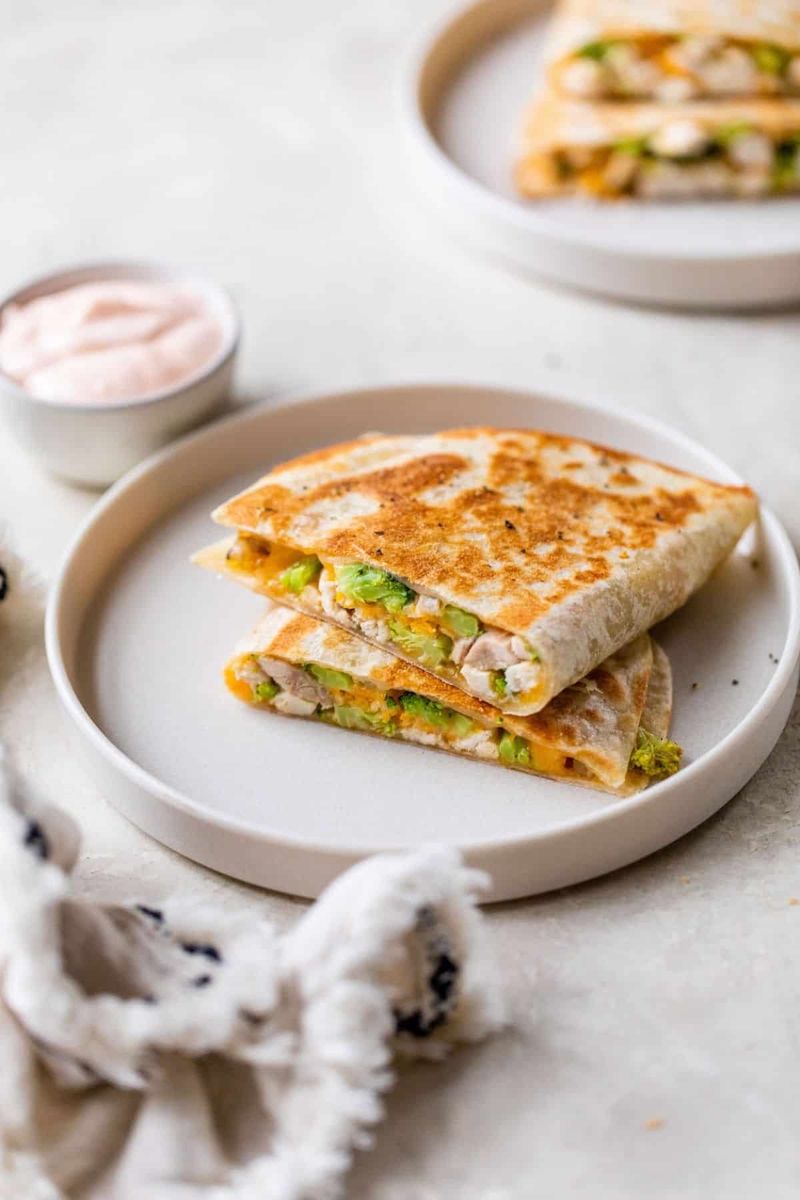 Quesadillas With Whatever’s Left