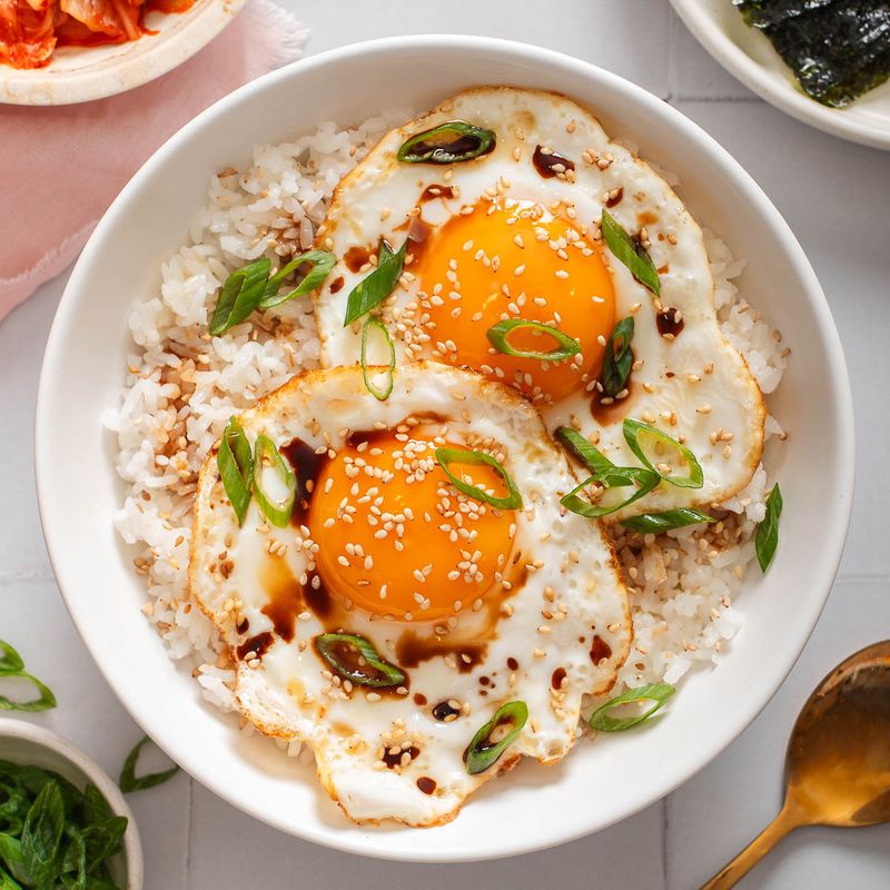 Gyeran Bap (egg rice)