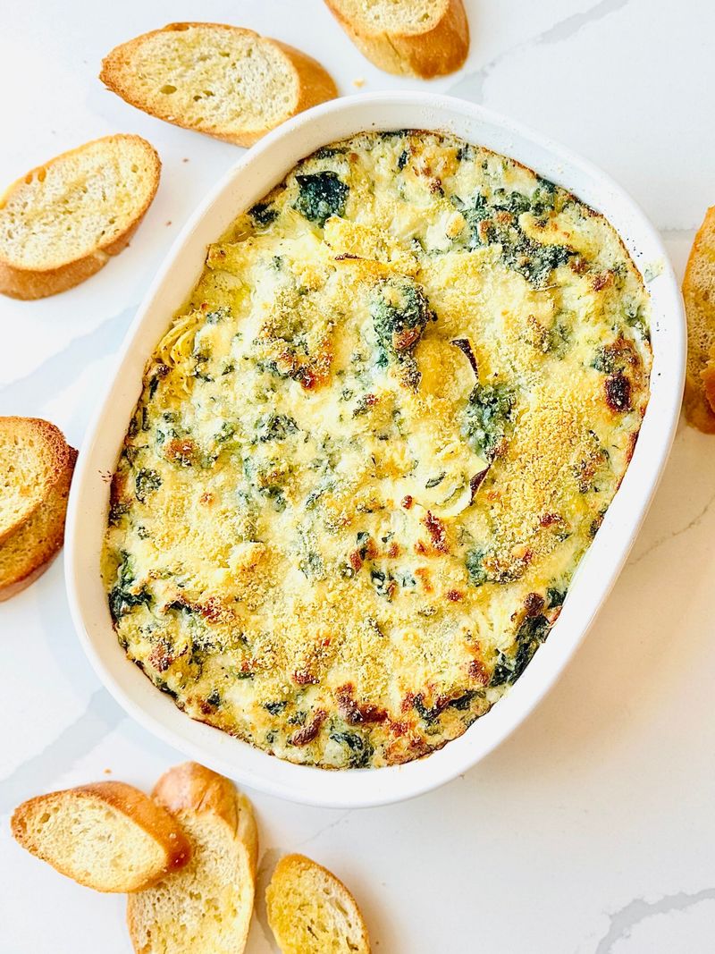 Spinach and artichoke dip