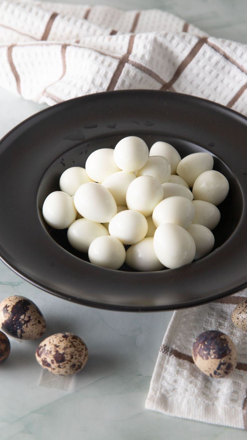 Quail eggs