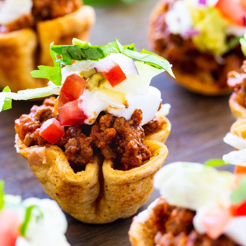 Mini Taco Cups