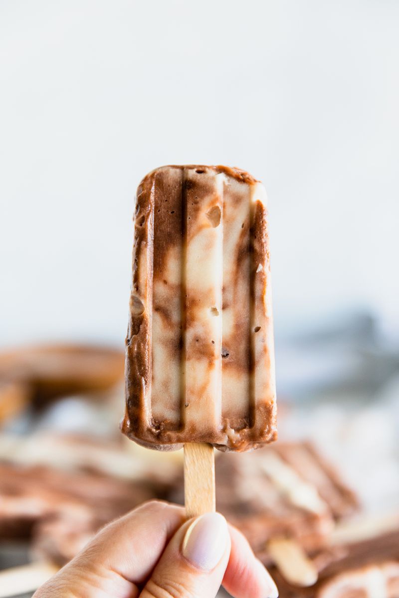 Frozen pudding pops