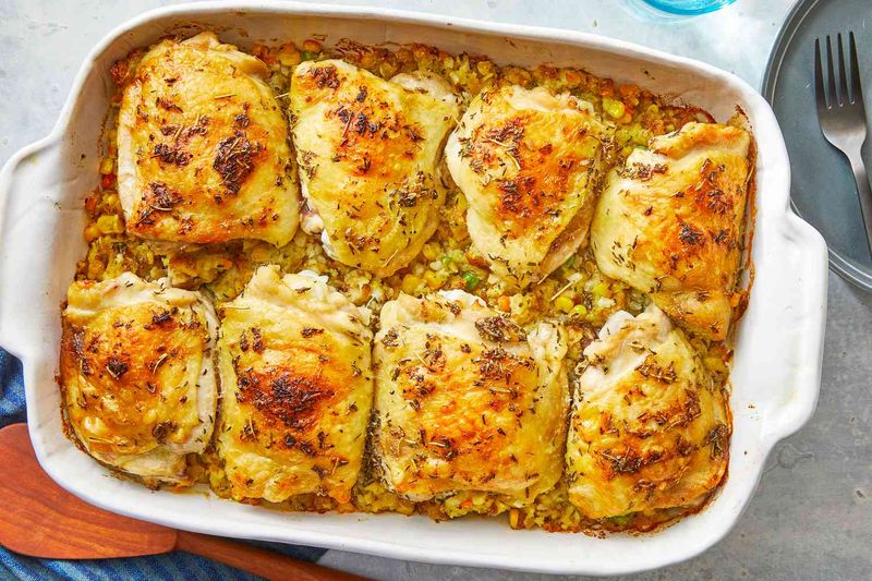 Stuffing-Topped Chicken Casserole